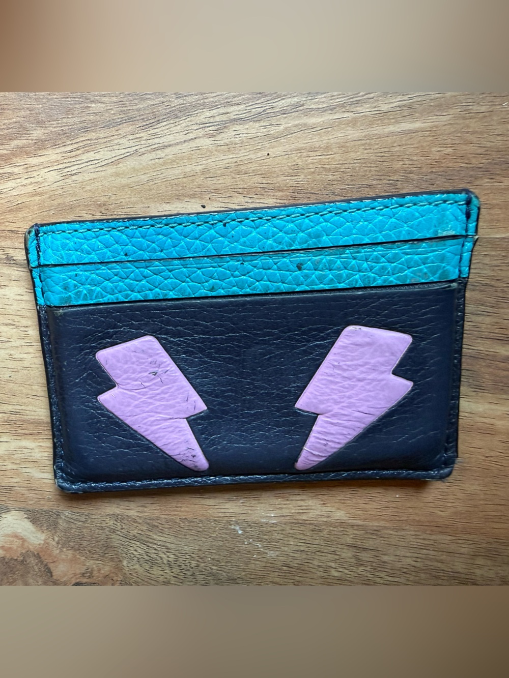 Coach Lightning Bolt Card Holder
